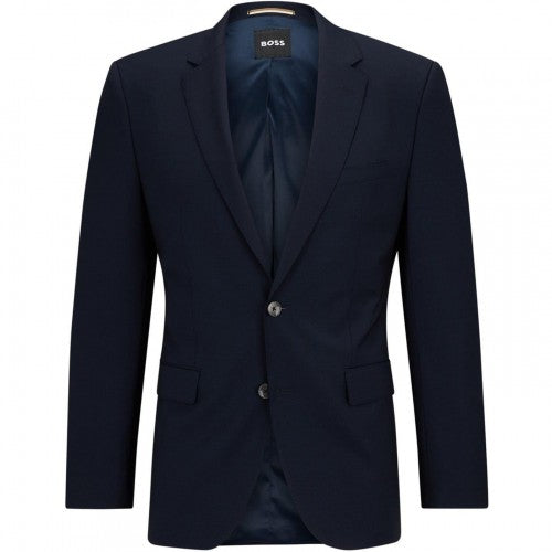 Front - Boss Mens Jasper Flap Pocket Suit Jacket