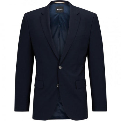 Front - Boss Mens Jasper Flap Pocket Suit Jacket