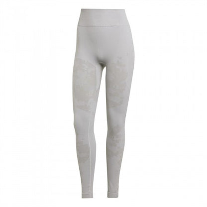 Front - Adidas Womens/Ladies Washed Camo Yoga Leggings