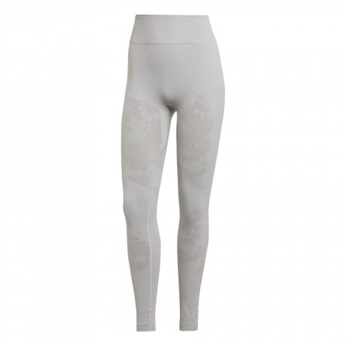 Front - Adidas Womens/Ladies Washed Camo Yoga Leggings