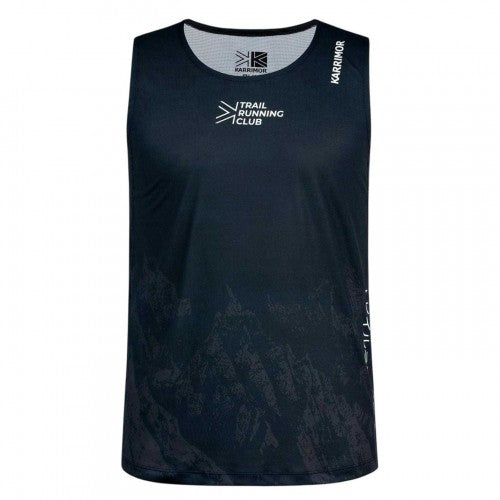 Front - Karrimor Mens Performance Back Print Vest Top