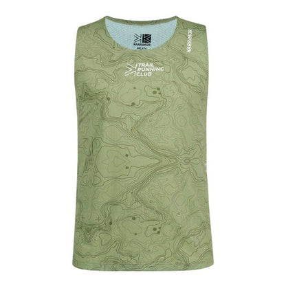 Front - Karrimor Mens Performance Trail Printed Vest Top