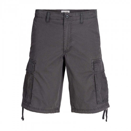 Front - Jack And Jones Mens Cole Frank Relaxed Fit Cargo Shorts