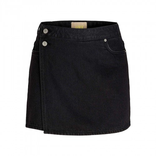 Front - JJXX Womens/Ladies Greta Denim High Waist Mini Skirt
