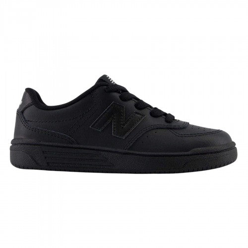 Front - New Balance Childrens/Kids 480 Leather Flat Trainers