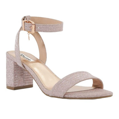 Front - Dune London Womens/Ladies Meye Two Part Block Heel Sandals