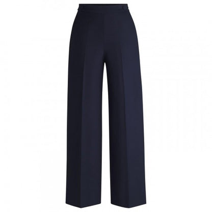 Front - Boss Womens/Ladies Tupita Straight Leg Trousers