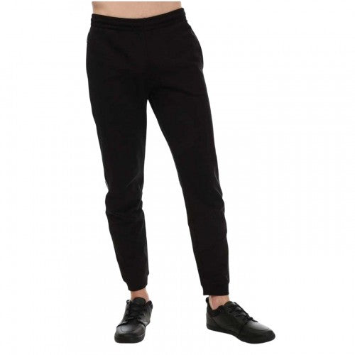 Front - Lacoste Mens Tape Logo Joggers