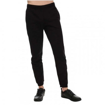 Front - Lacoste Mens Tape Logo Joggers