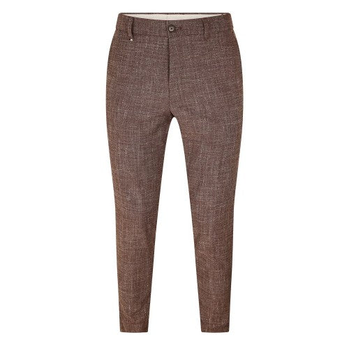 Front - Boss Mens Genius Straight Leg Trousers