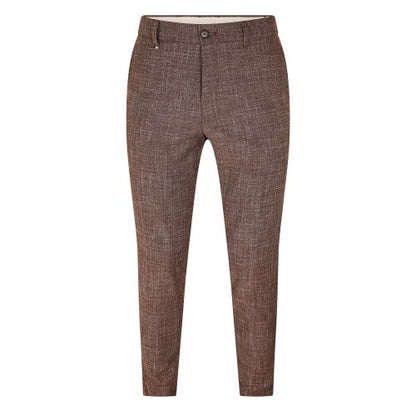 Front - Boss Mens Genius Straight Leg Trousers