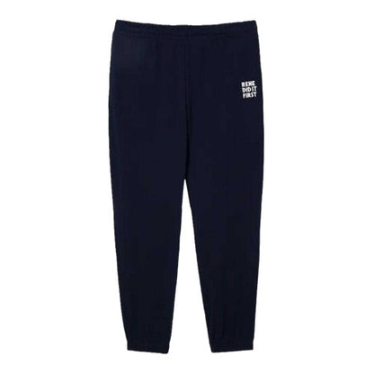 Front - Lacoste Mens Rene Did It First Joggers
