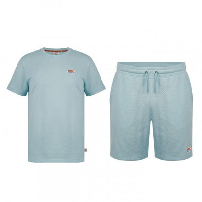 Front - SoulCal Mens Crew Neck T-Shirt & Shorts Set