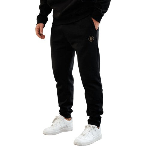 Front - Gym King Mens Pro Logo Slim Joggers