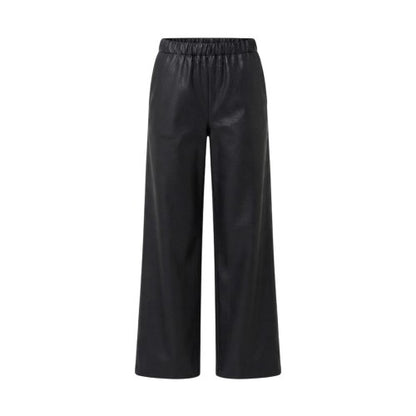 Front - I Saw It First Womens/Ladies Plain Wide Leg Trousers