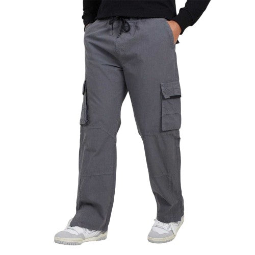 Front - Brave Soul Mens Ripstop Cargo Trousers