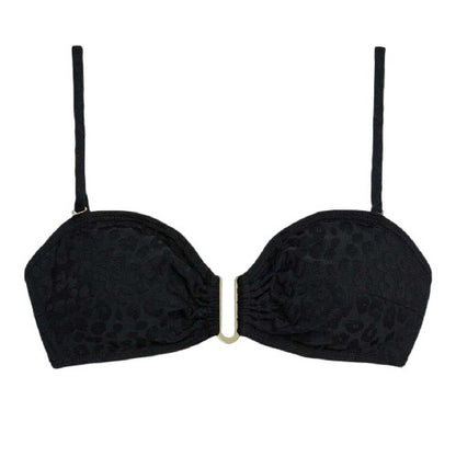 Front - Chelsea Peers Womens/Ladies Leopard Print Bikini Top