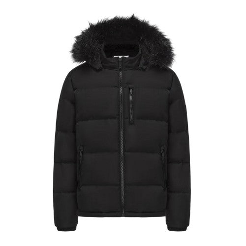 Front - SoulCal Mens Bubble Recycled Polyester Puffer Jacket