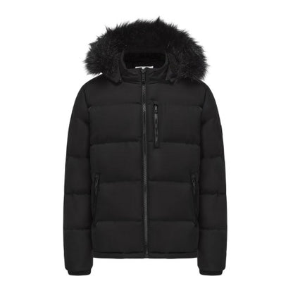 Front - SoulCal Mens Bubble Recycled Polyester Puffer Jacket