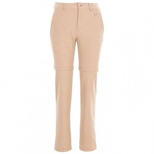 Front - Trespass Womens/Ladies Eadie Convertible Regular Walking Trousers