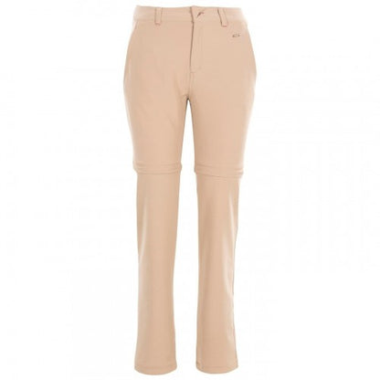 Front - Trespass Womens/Ladies Eadie Convertible Regular Walking Trousers