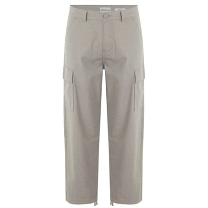 Front - SoulCal Mens Plain Cargo Trousers
