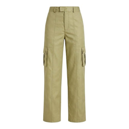 Front - Missy Empire Womens/Ladies High Rise Cargo Trousers