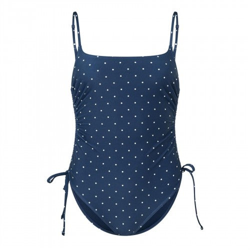 Front - Jack Wills Womens/Ladies Polka Dot One Piece Swimsuit