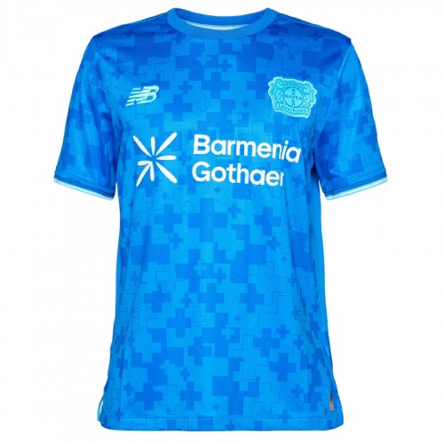 Front - New Balance Mens Bayer Leverkusen 25/26 Football Shirt