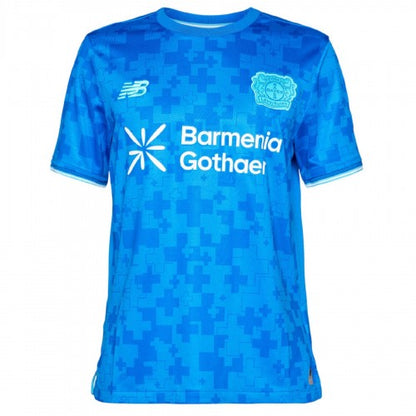 Front - New Balance Mens Bayer Leverkusen 25/26 Football Shirt