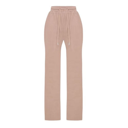 Front - I Saw It First Womens/Ladies Ribbed Wide Leg Sweatpants