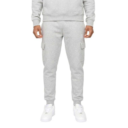 Front - SikSilk Mens Logo Cargo Jogging Bottoms