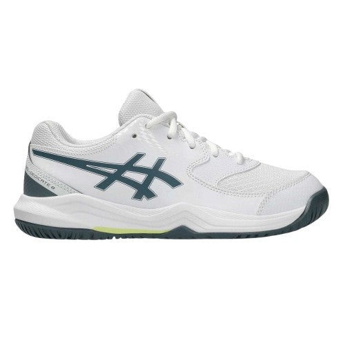 Front - Asics Childrens/Kids Dedicate 8 Tennis Shoes