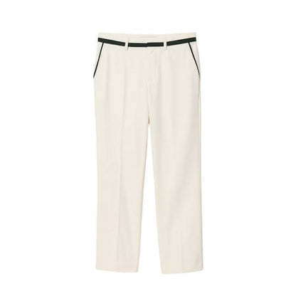 Front - Lacoste Mens Straight Suit Trousers