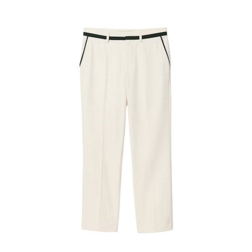 Front - Lacoste Mens Straight Suit Trousers