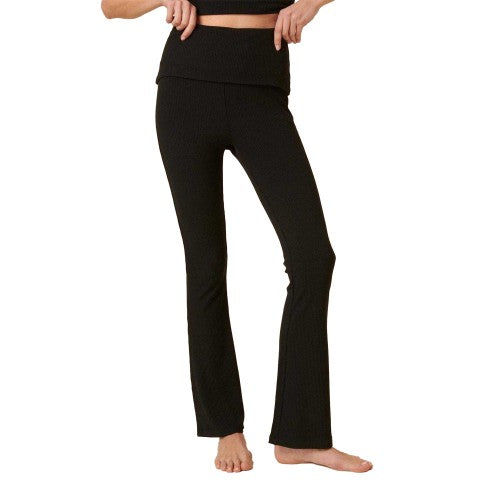 Front - Nobody´s Child Womens/Ladies Ribbed Yoga Pants