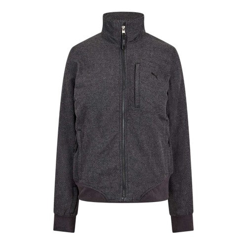 Front - Puma Womens/Ladies Textured Bomber Jacket