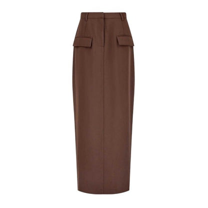 Front - Odd Muse Womens/Ladies Plain Maxi Skirt