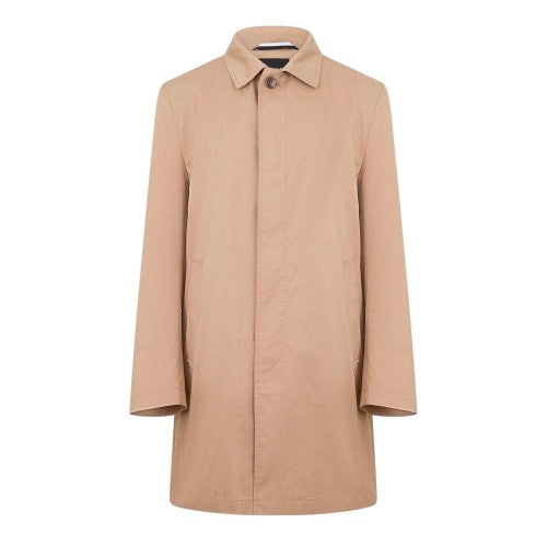 Front - Boss Mens P-Jared Point Collar Overcoat