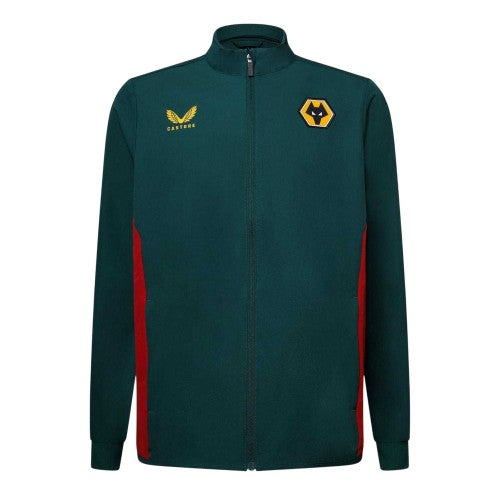 Front - Castore Mens Wolverhampton Wanderers FC Anorak