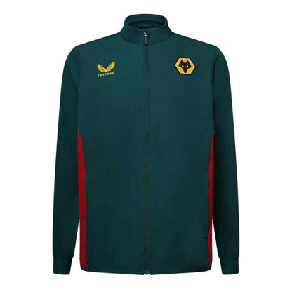 Front - Castore Mens Wolverhampton Wanderers FC Anorak