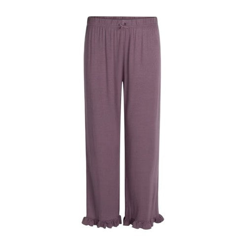 Front - CCDK Copenhagen Womens/Ladies Jasmin Ruffle Hem Pyjama Bottoms