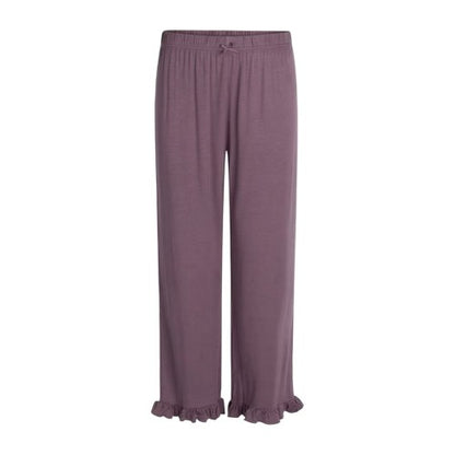 Front - CCDK Copenhagen Womens/Ladies Jasmin Ruffle Hem Pyjama Bottoms
