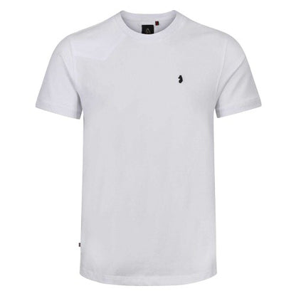 Front - Luke 1977 Mens Master Clarke Lion Rivet Crew Neck T-Shirt