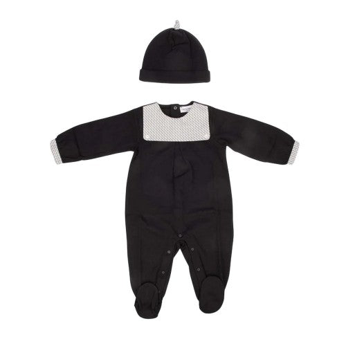 Front - Emporio Armani Baby Cotton Long-Sleeved Gift Set