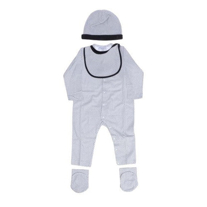 Front - Emporio Armani Baby EA7 Romper Set