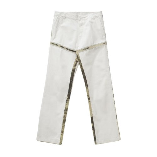 Front - Diesel Mens Mich Camo Block Zip-Off Relaxed Fit Trousers