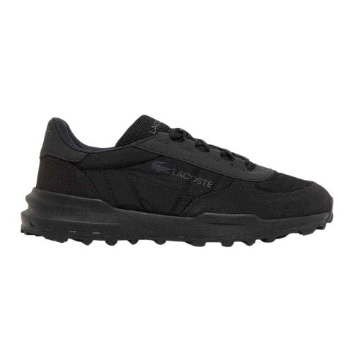 Front - Lacoste Mens Elite Actevo Suede Trainers