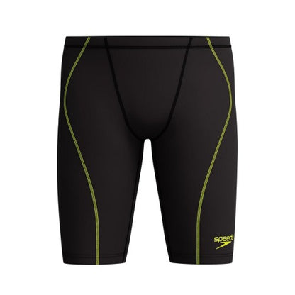 Front - Speedo Mens Logo Jammer Shorts
