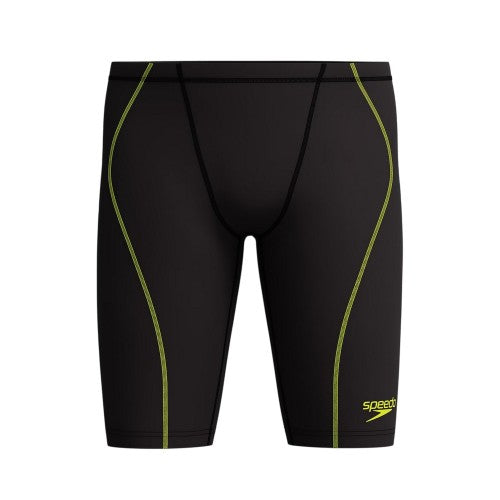 Front - Speedo Mens Logo Jammer Shorts